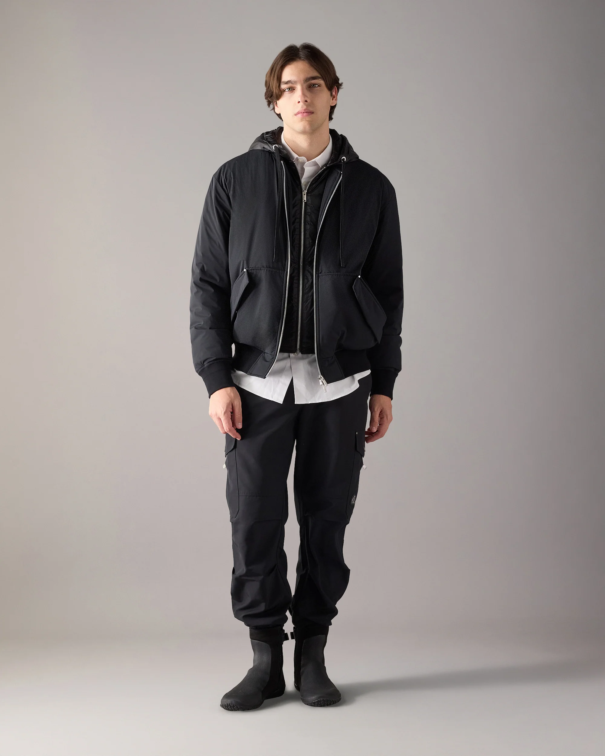 BRIXTON DOWN BOMBER JACKET - Image 4