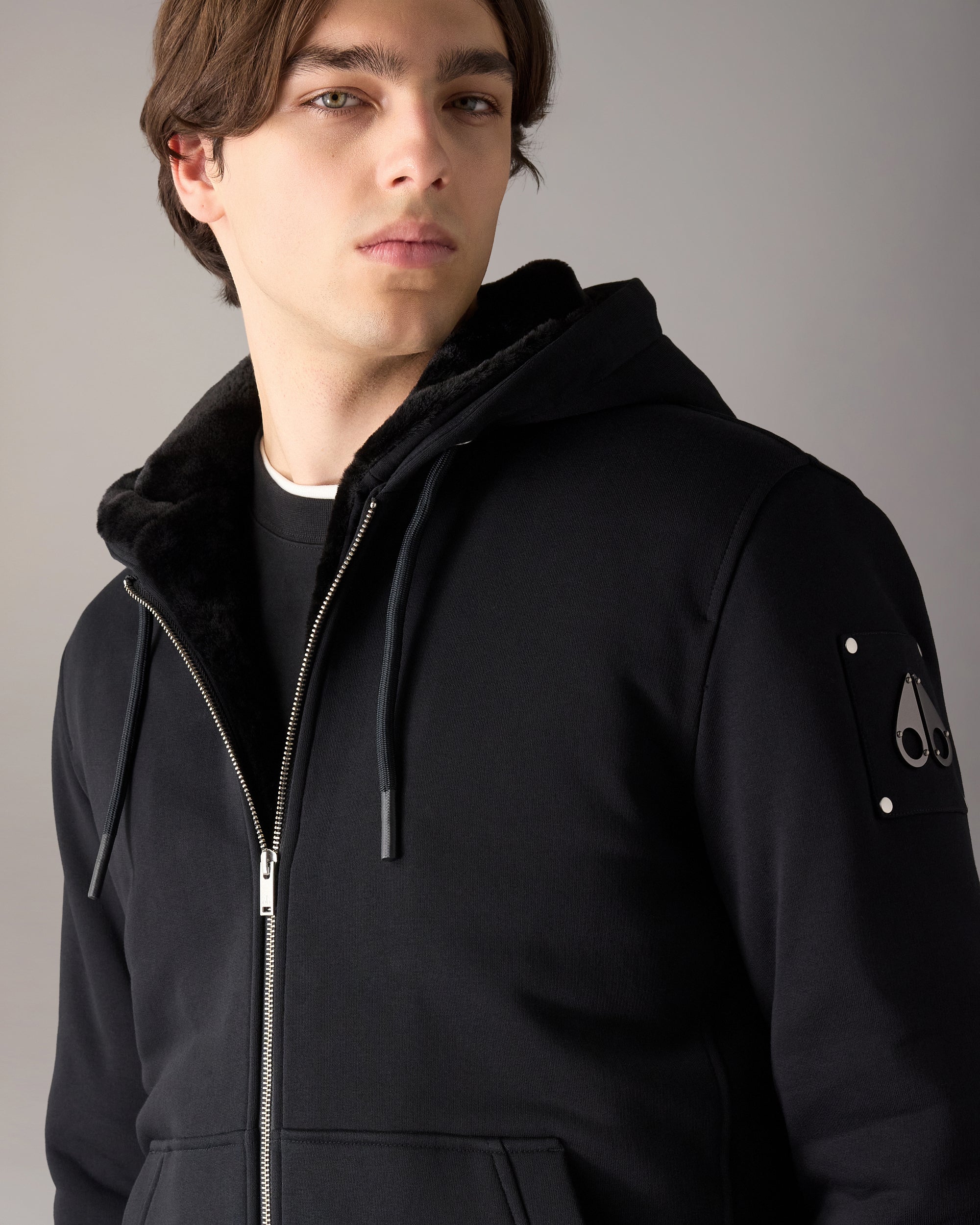 BUNNY CLASSIC HOODIE-BLACK - Image 6