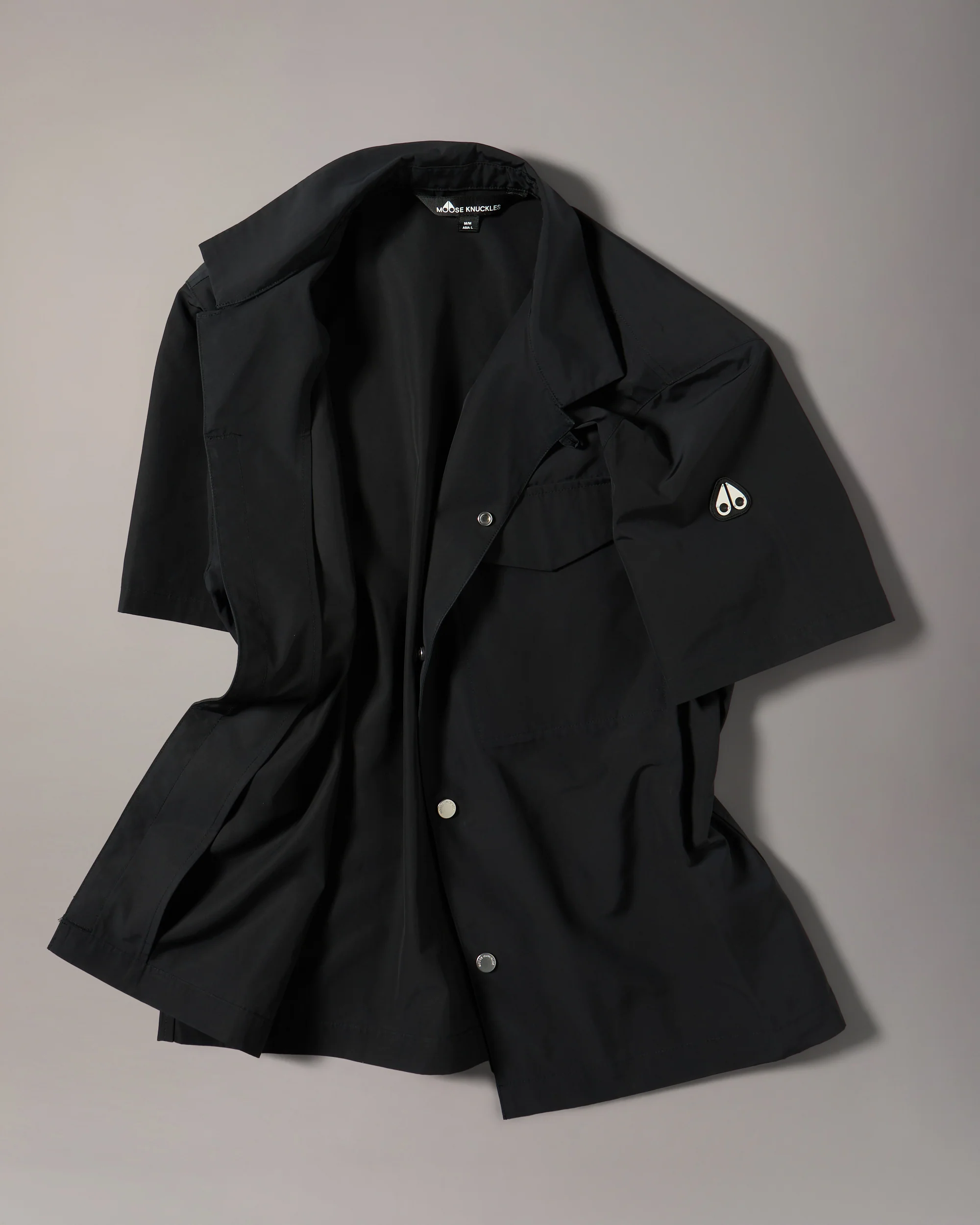 CHARLESBOURG BOWLING SHIRT-BLACK - Image 6