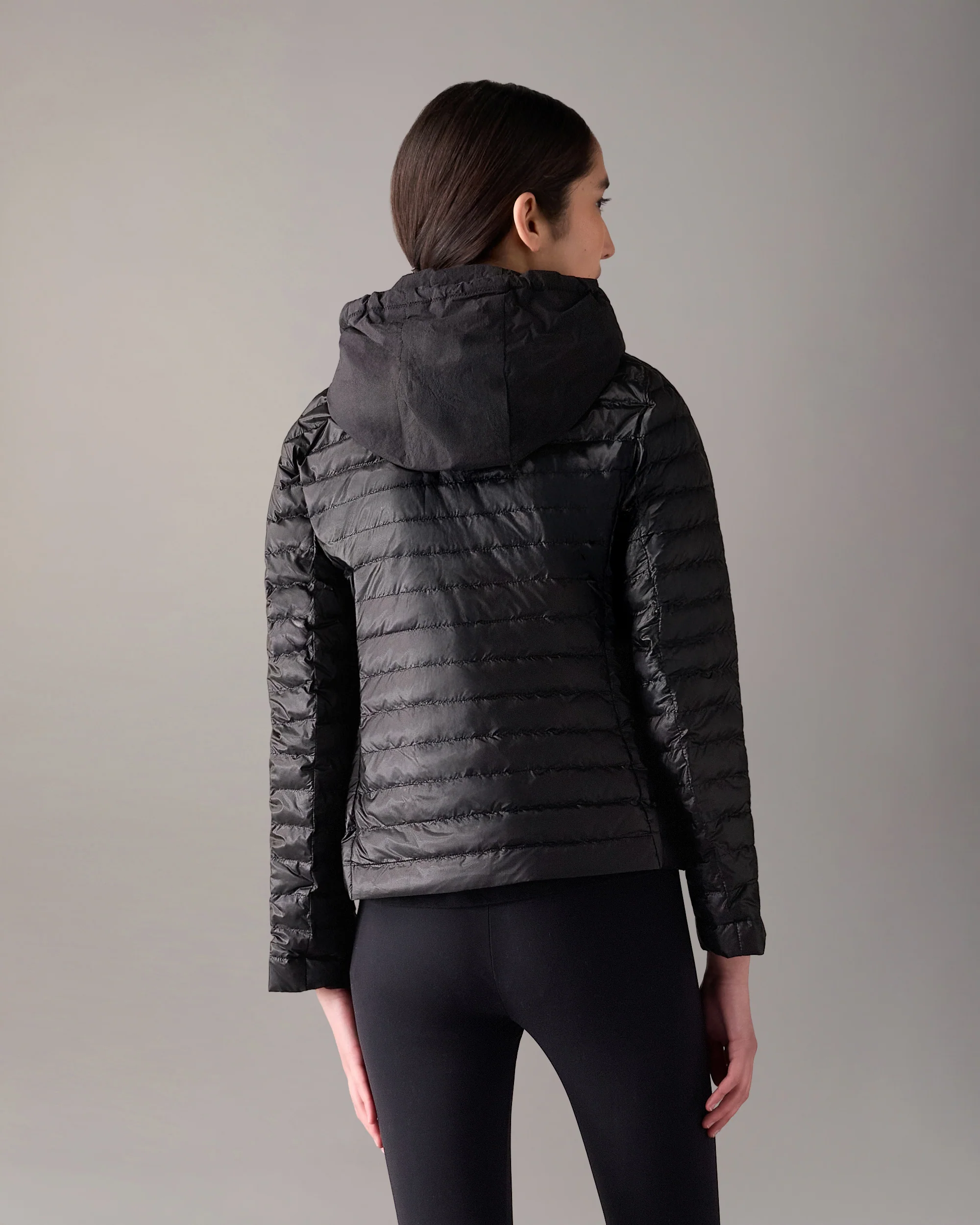 CLOUD WALKER AIR DOWN JACKET-BLACK/BLACK - Image 3