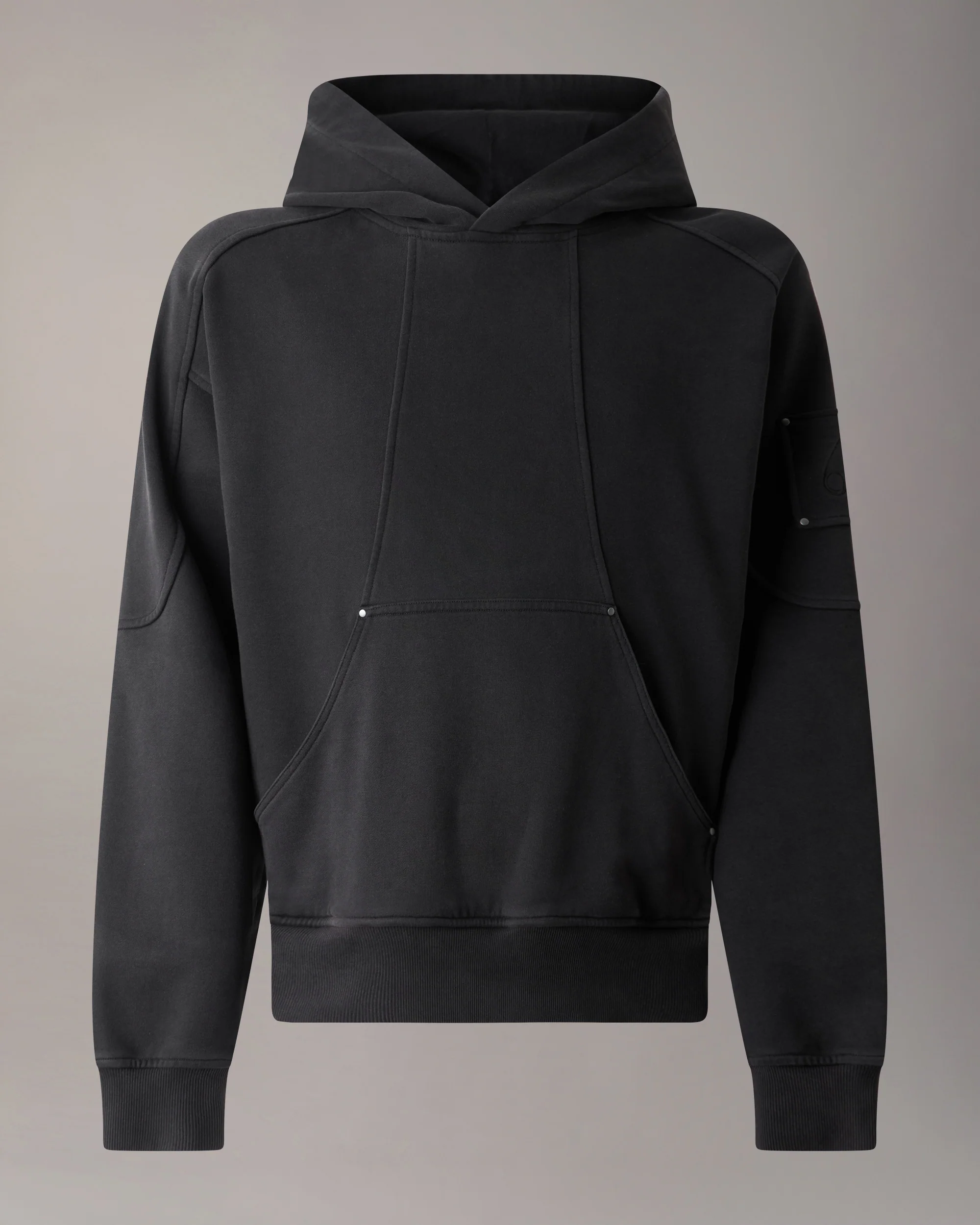 DOWNTOWN HOODIE-BLACK - Image 7