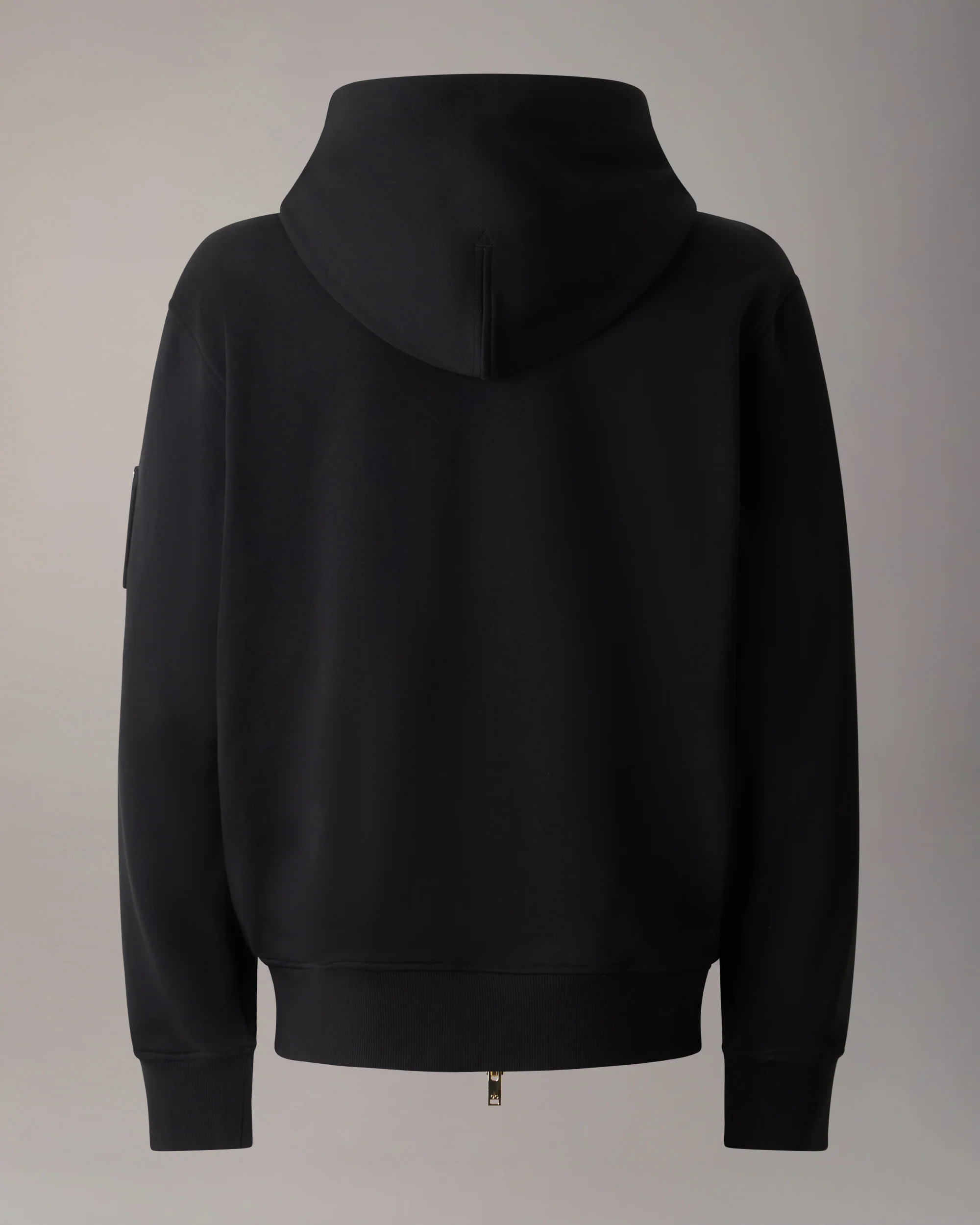 GOLD SERIES HARTSFIELD ZIP-UP HOODIE-BLACK - Image 5