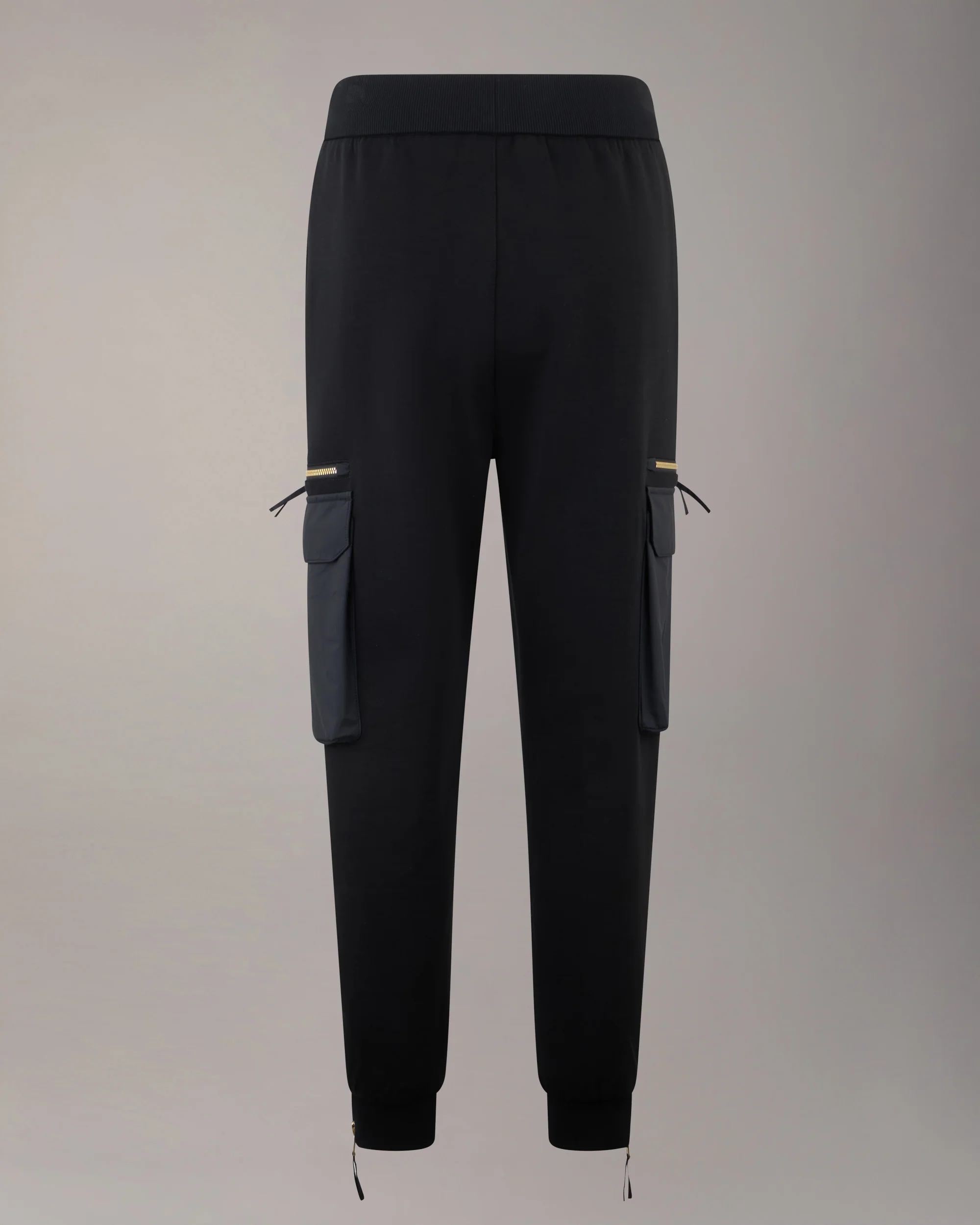 GOLD SERIES MIXED MEDIA JOGGERS IN NEOPRENE-BLACK - Image 5