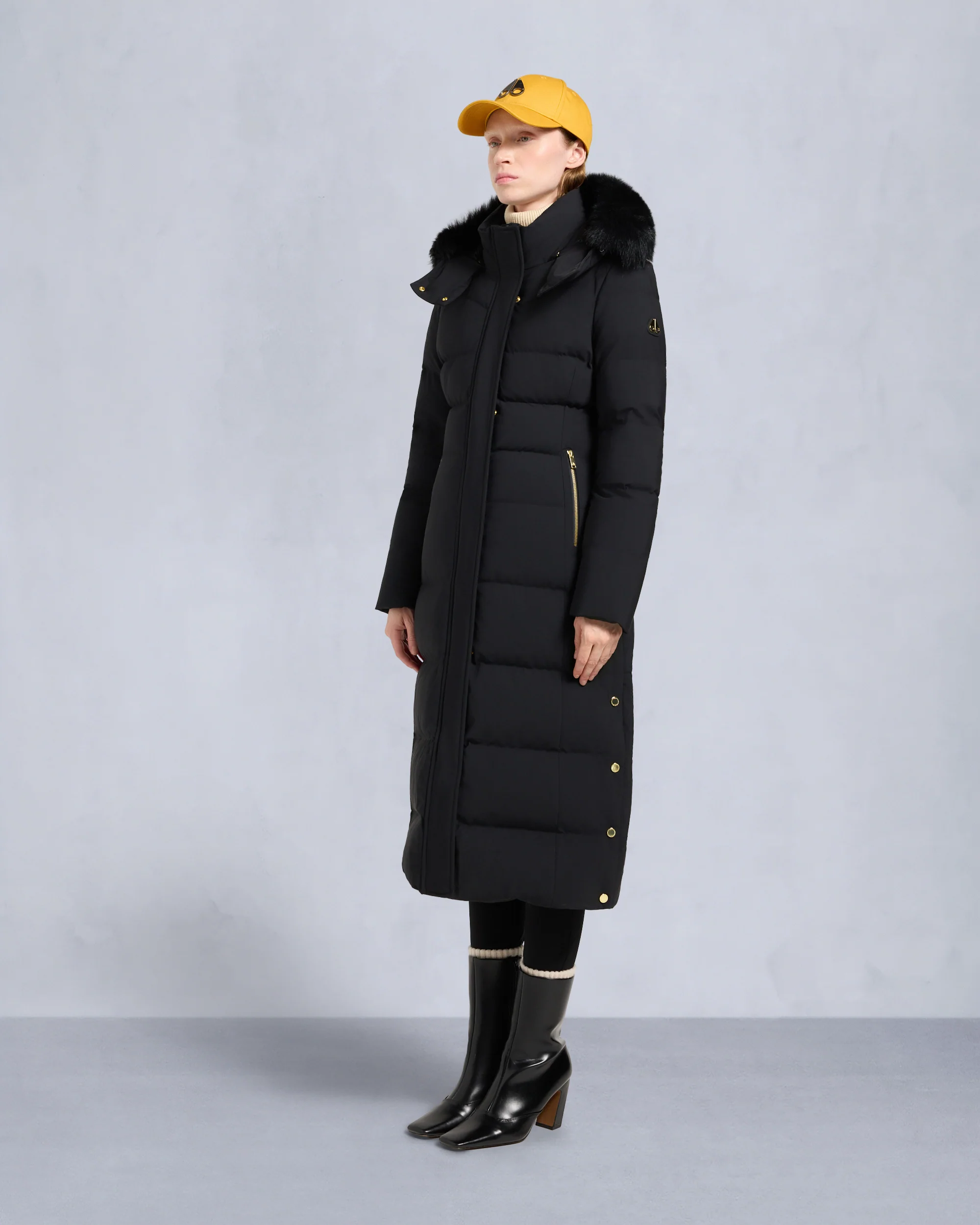 GOLD SERIES NYLUXE JOCADA PARKA -BLACK/BLACK - Image 2