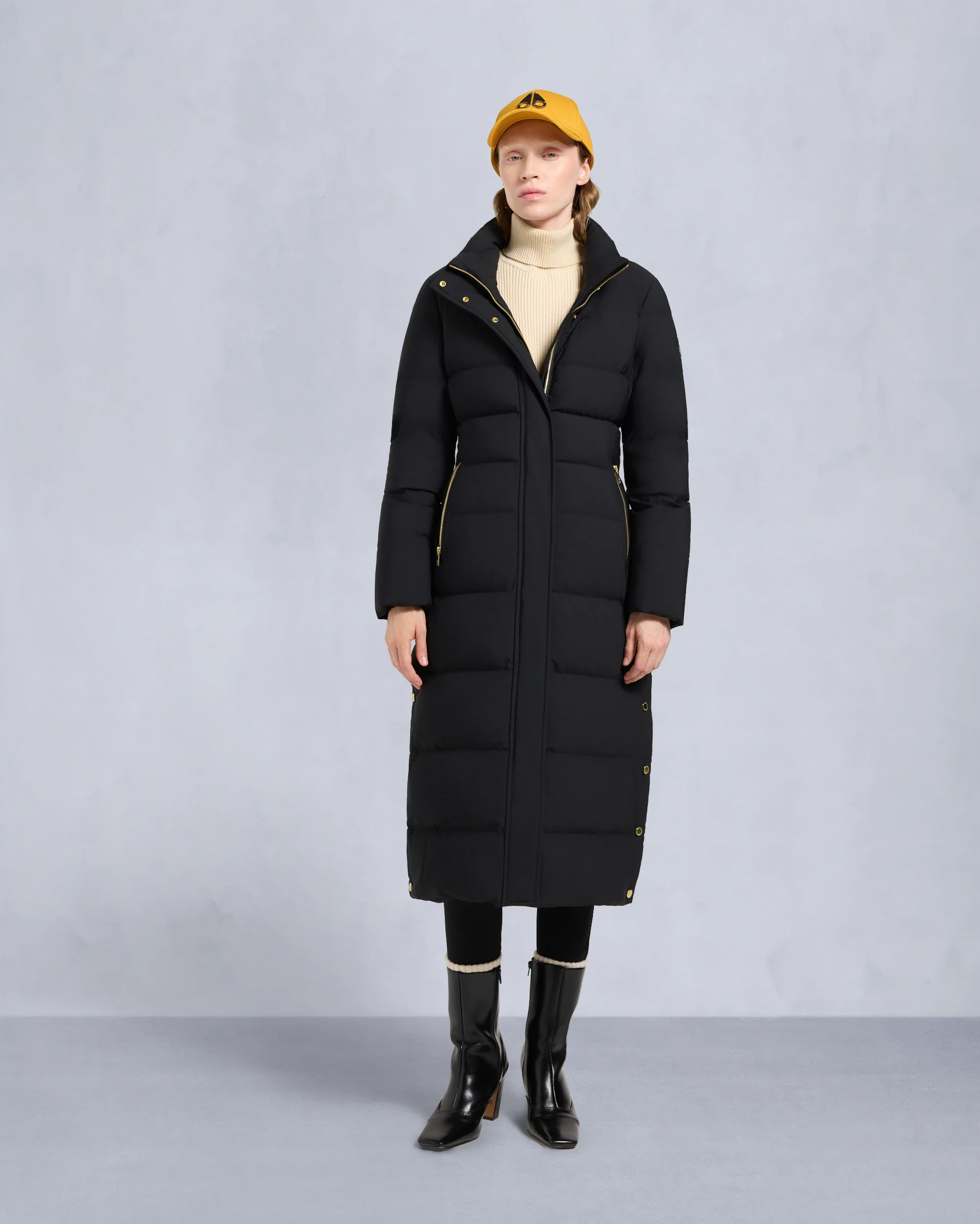 GOLD SERIES NYLUXE JOCADA PARKA -BLACK/BLACK - Image 7
