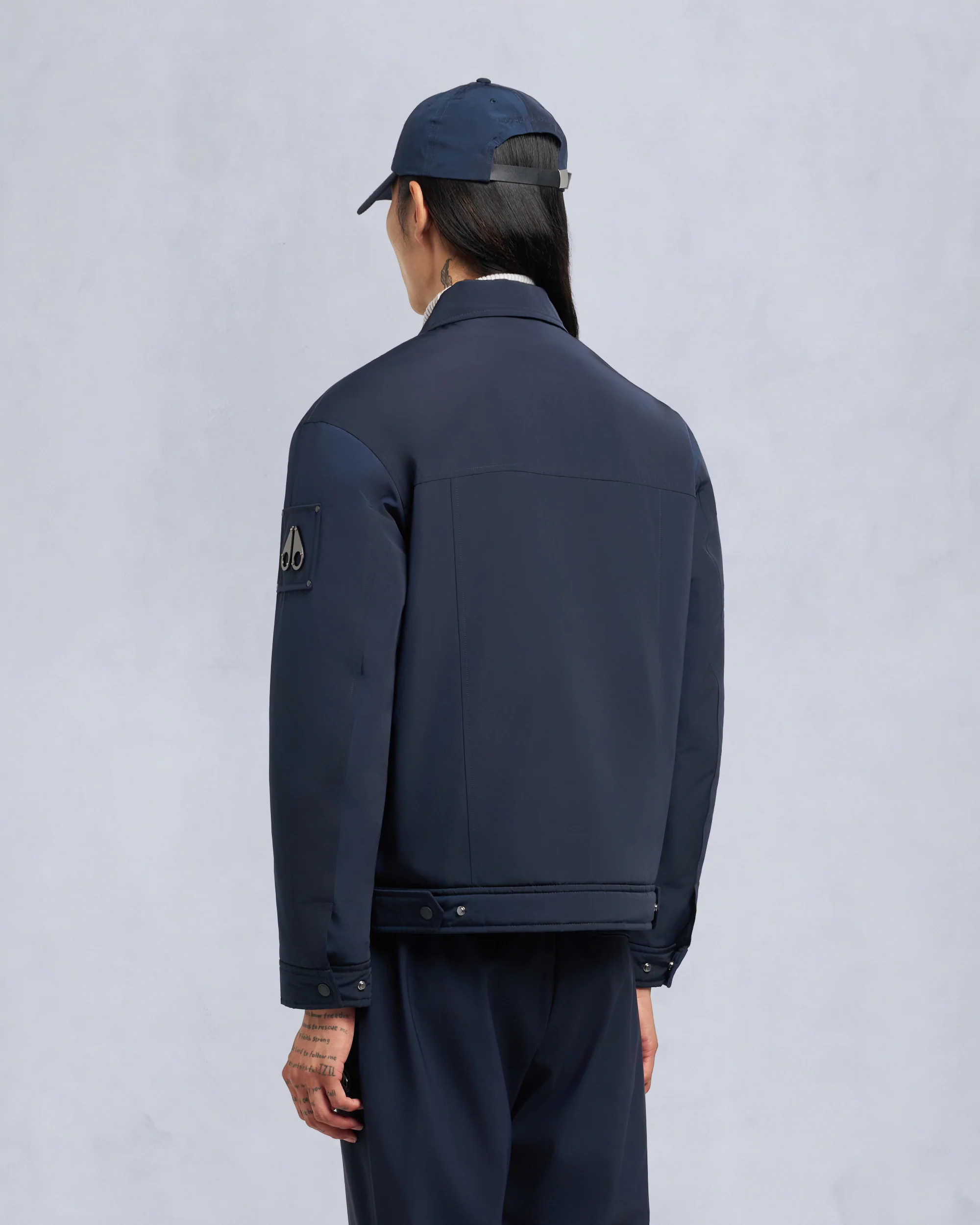 JACQUES BUNNY SHIRT JACKET-NAVY - Image 3