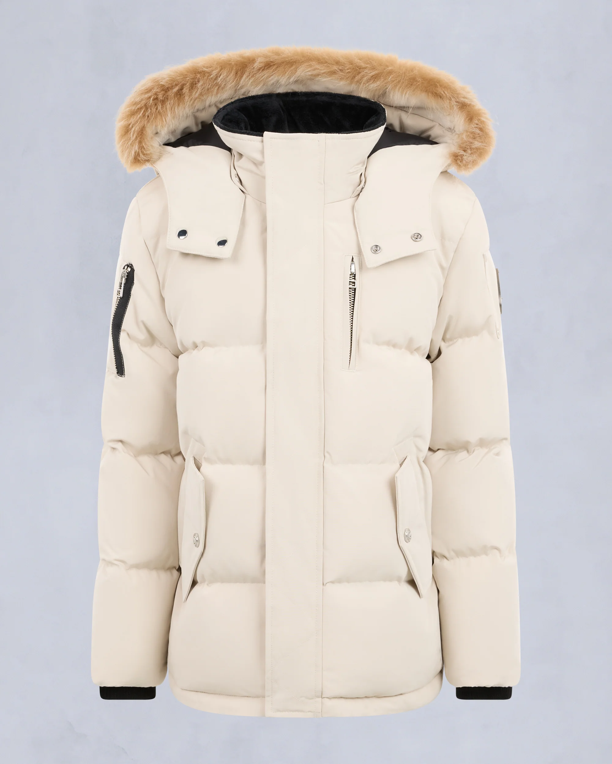 KIDS UNISEX ORIGINAL SHEARLING TRIM 3Q JACKET - Image 4