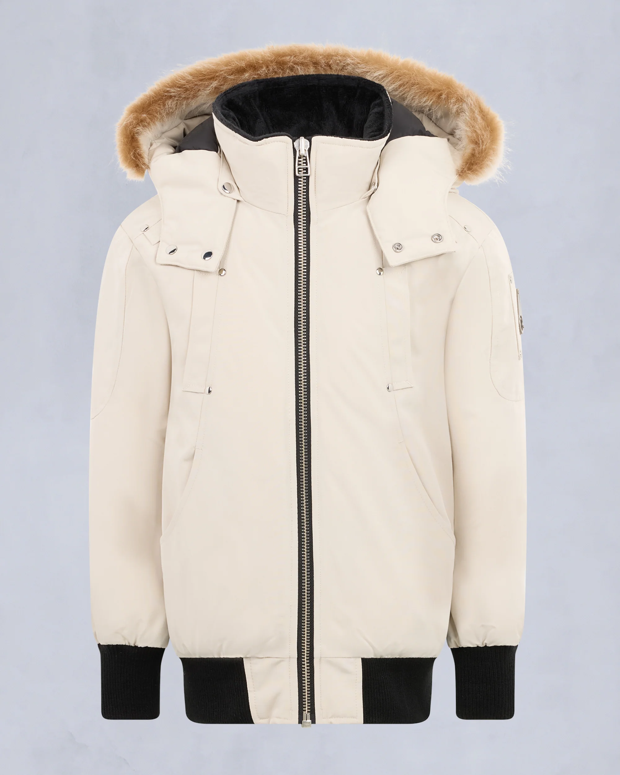 KIDS UNISEX ORIGINAL SHEARLING TRIM BOMBER - Image 6