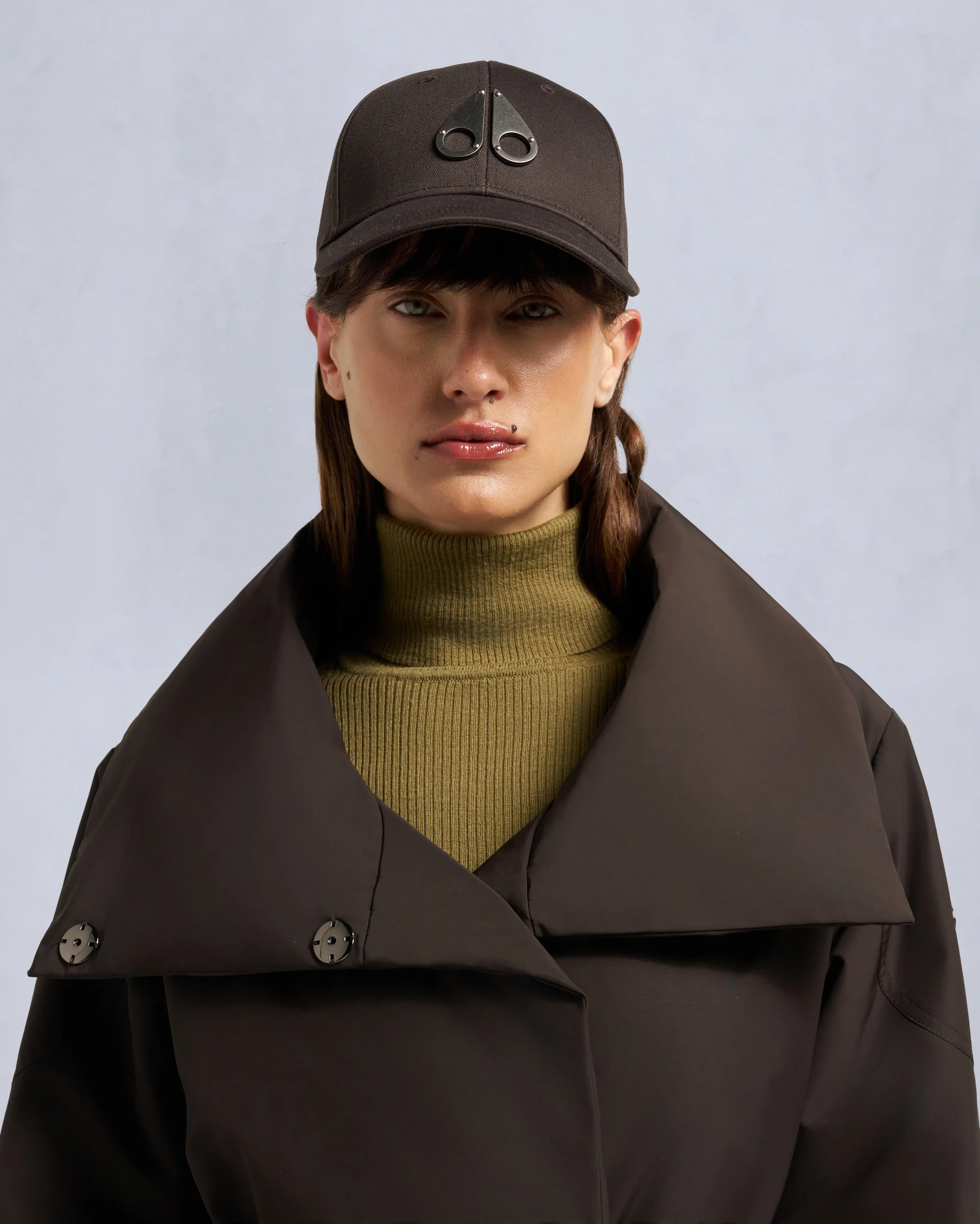 LONDSDALE LONG WRAP JACKET-ESPRESSO - Image 7