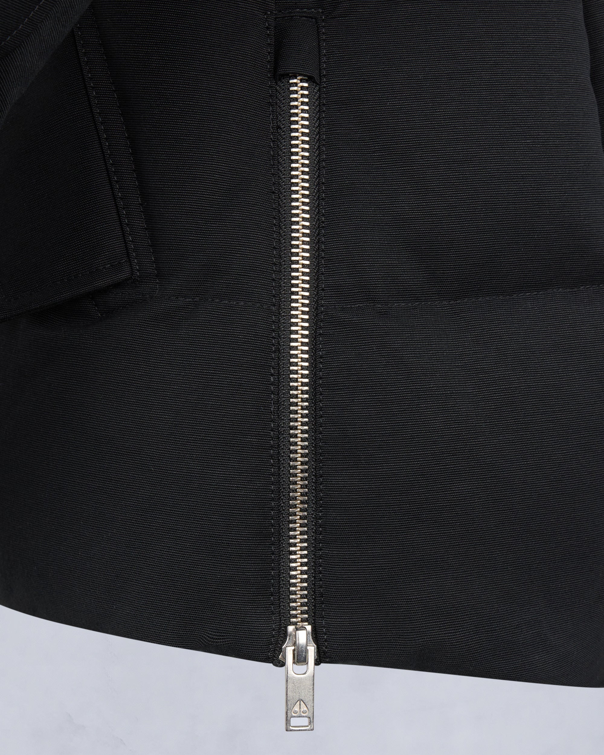 ORIGINAL SHEARLING TRIM 3Q JACKET-BLACK/NATURAL - Image 4