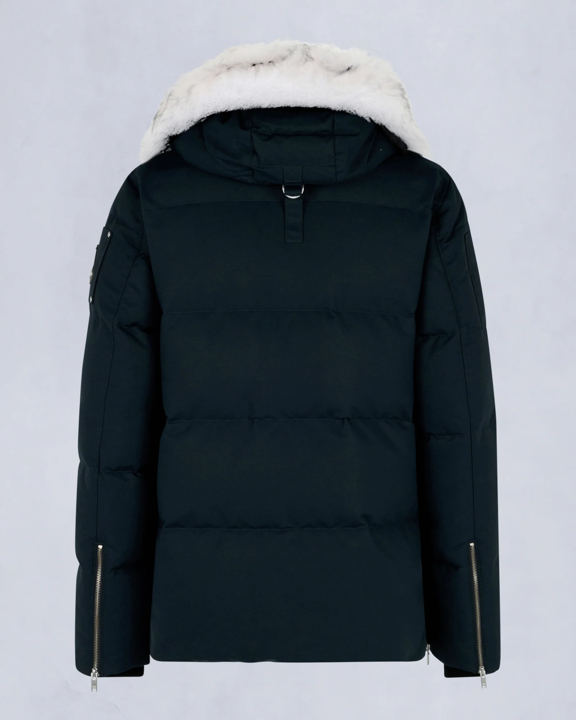 ORIGINAL SHEARLING TRIM 3Q JACKET-NAVY/NATURAL - Image 5