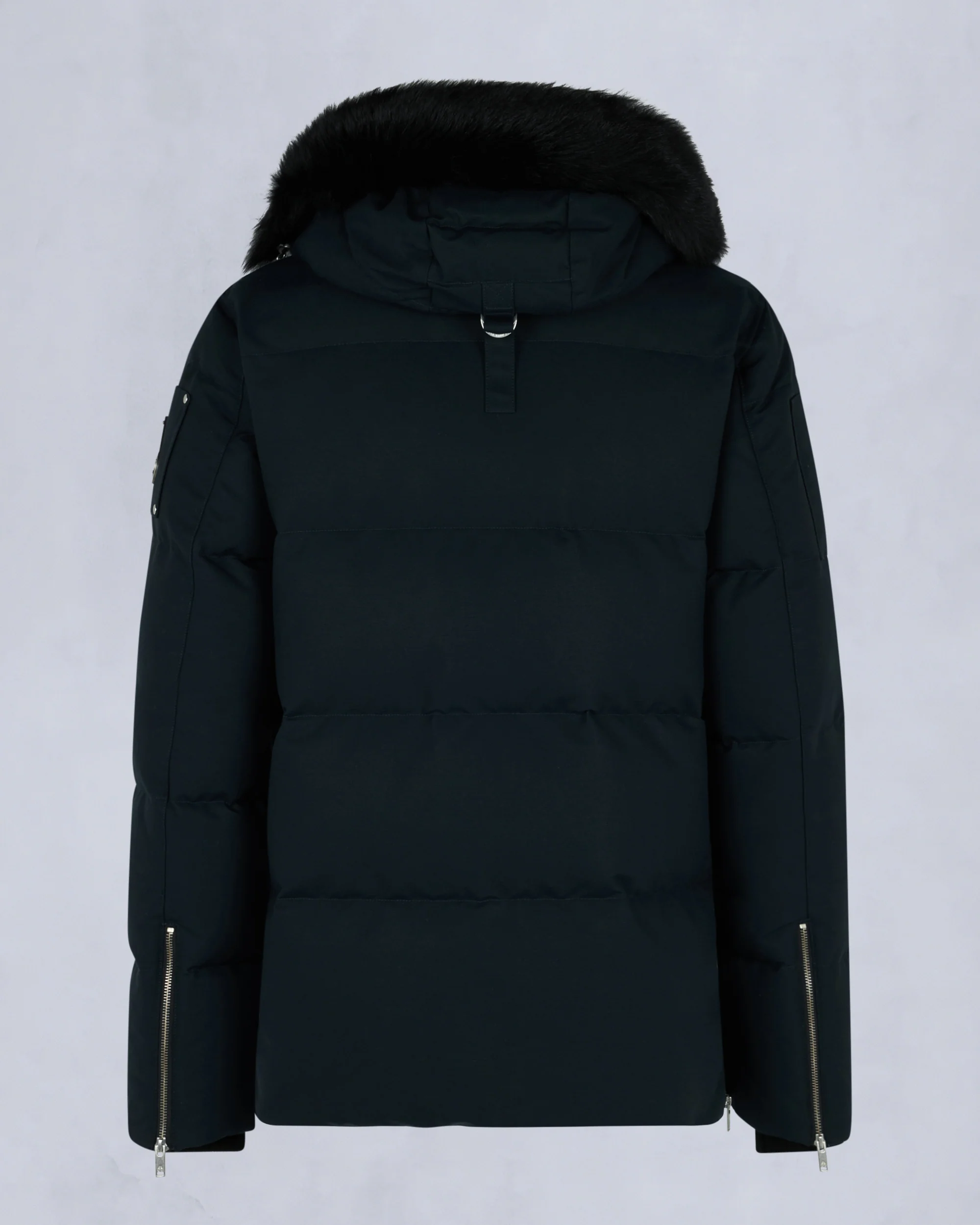ORIGINAL SHEARLING TRIM 3Q JACKET-NAVY/BLACK - Image 5