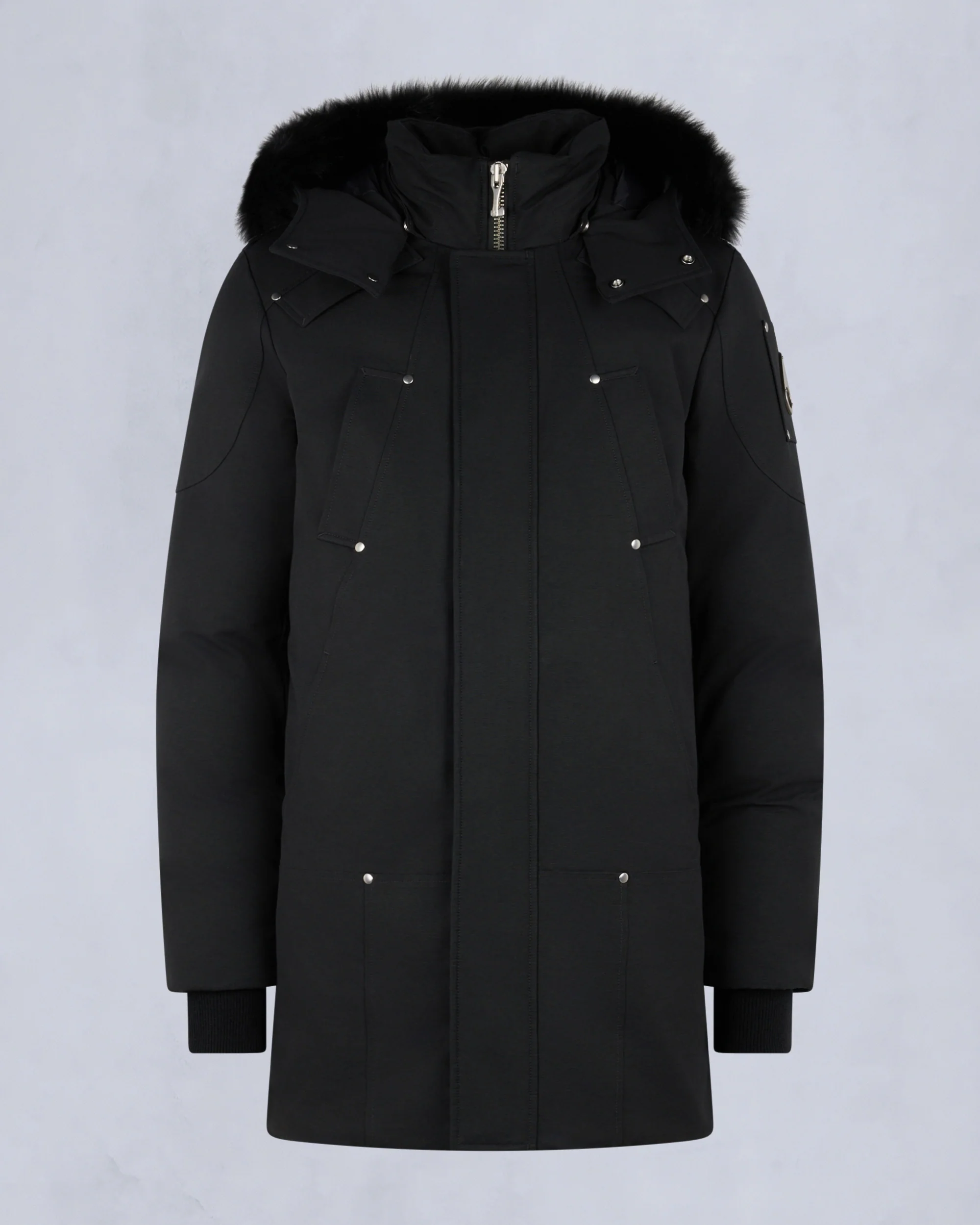 ORIGINAL SHEARLING TRIM STIRLING PARKA-BLACK/BLACK - Image 6