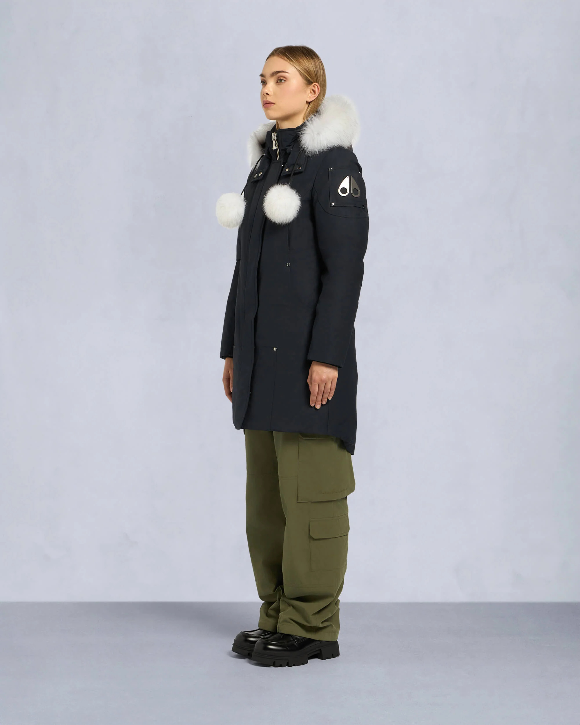 ORIGINAL STIRLING PARKA FUR-NAVY/NATURAL - Image 2