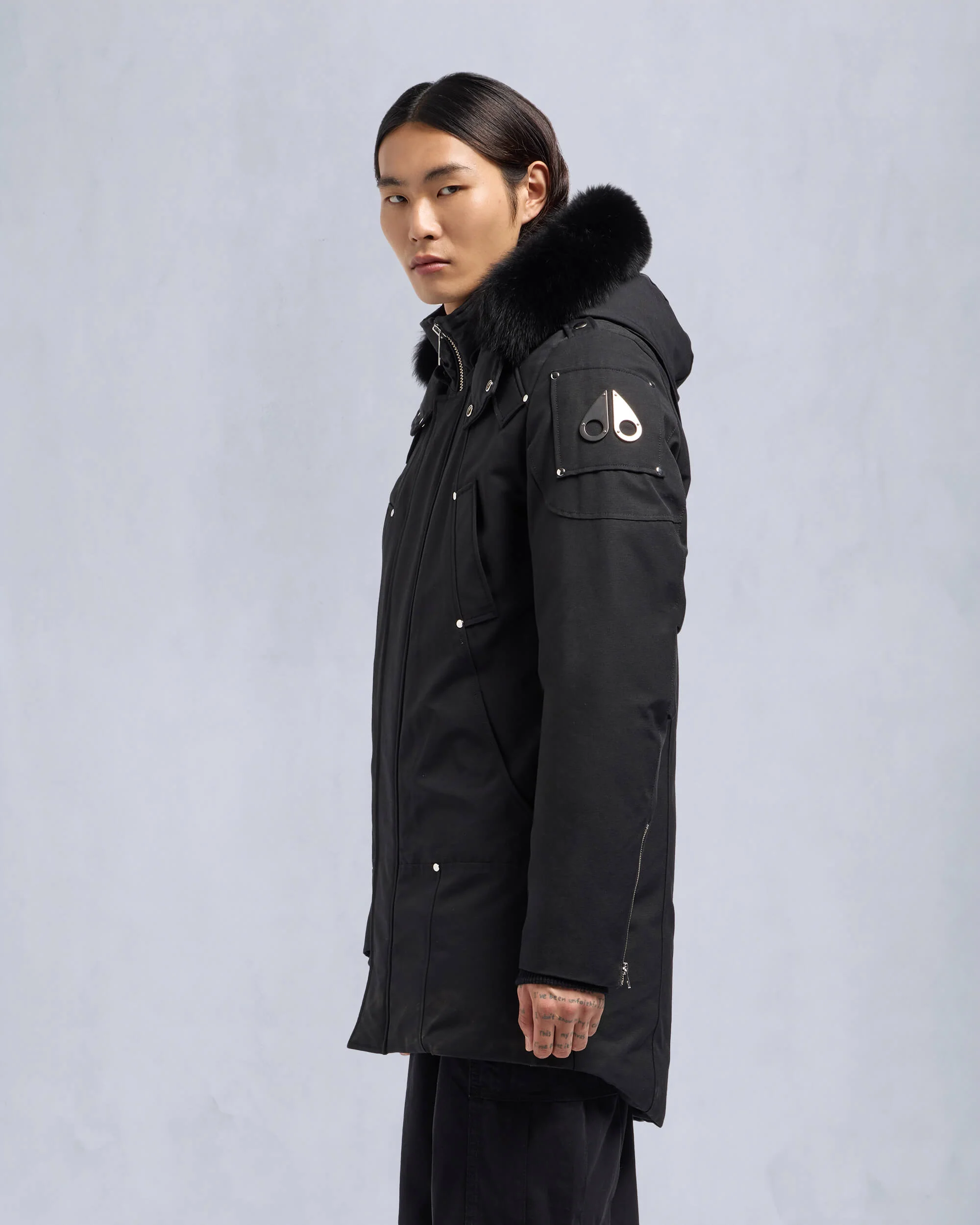 ORIGINAL STIRLING PARKA FUR-BLACKW/BLACK - Image 2