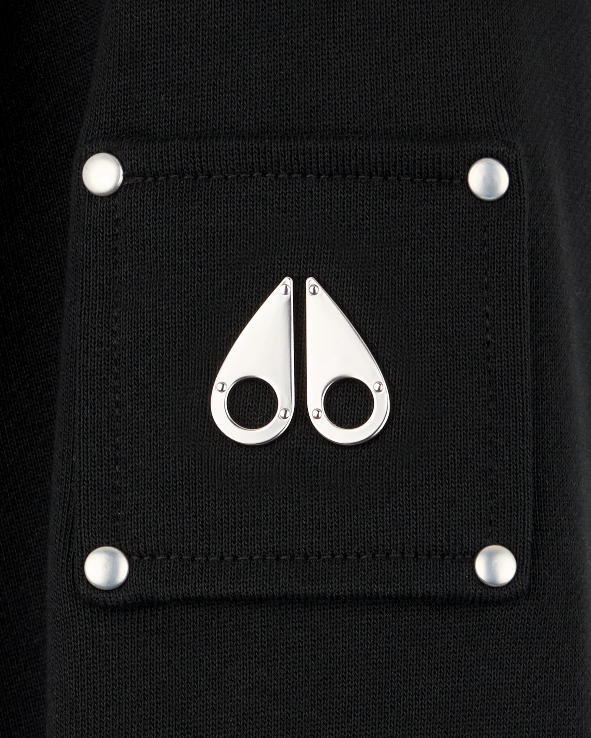 ROSLYN BUNNY HOODIE-BLACK - Image 4