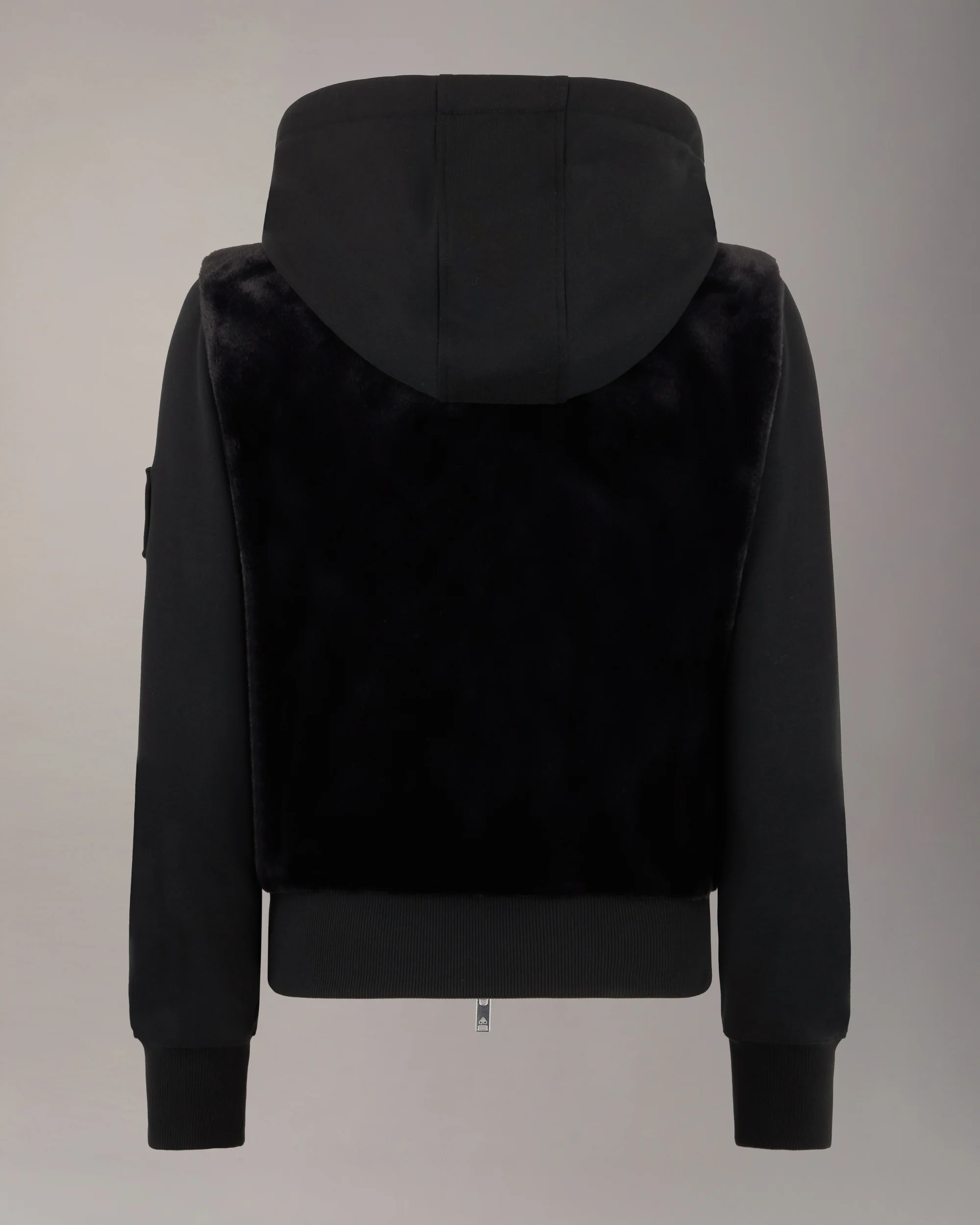 ROSLYN BUNNY HOODIE-BLACK - Image 5