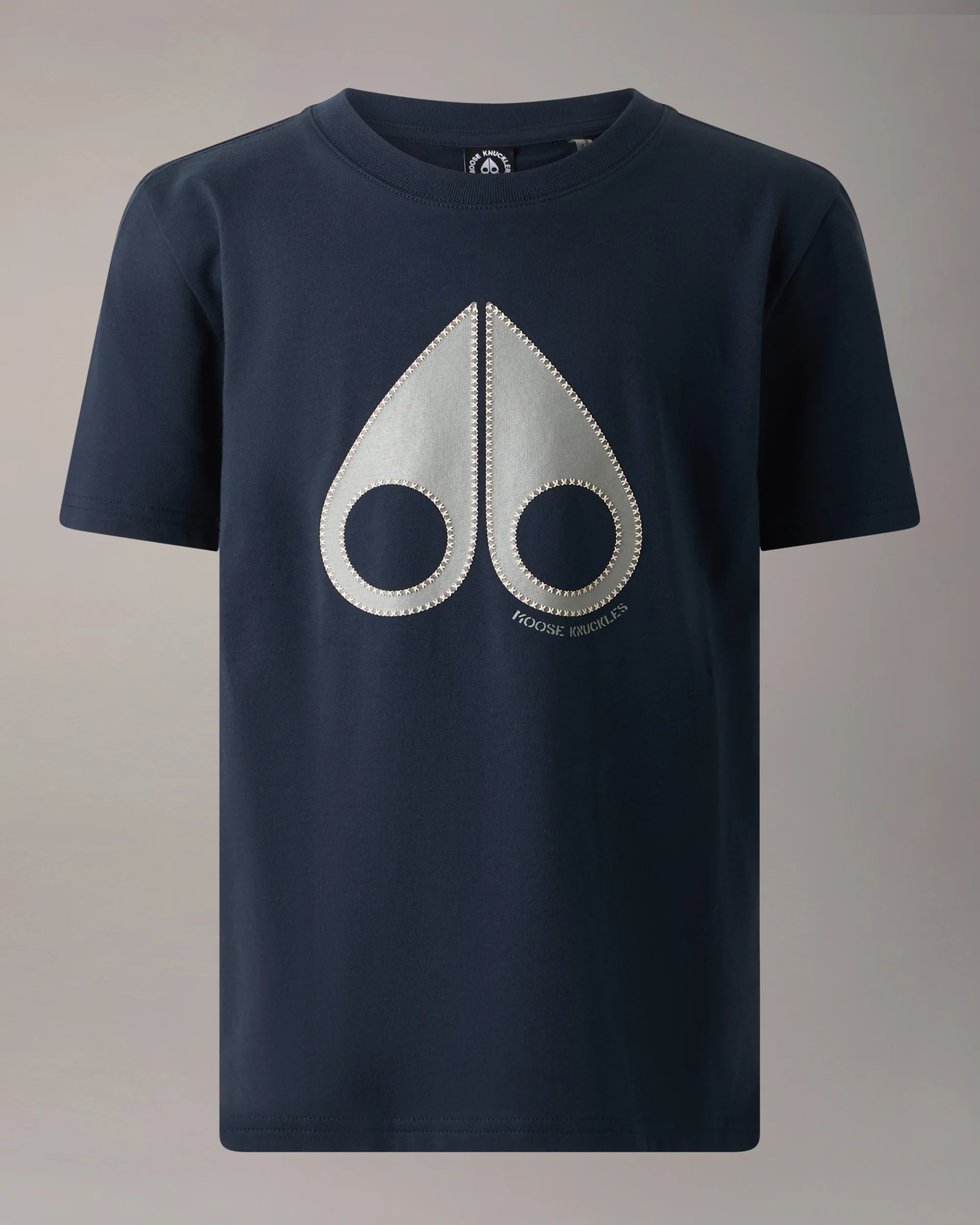 TANDEM PIMA COTTON LOGO T-SHIRT-NAVY - Image 9