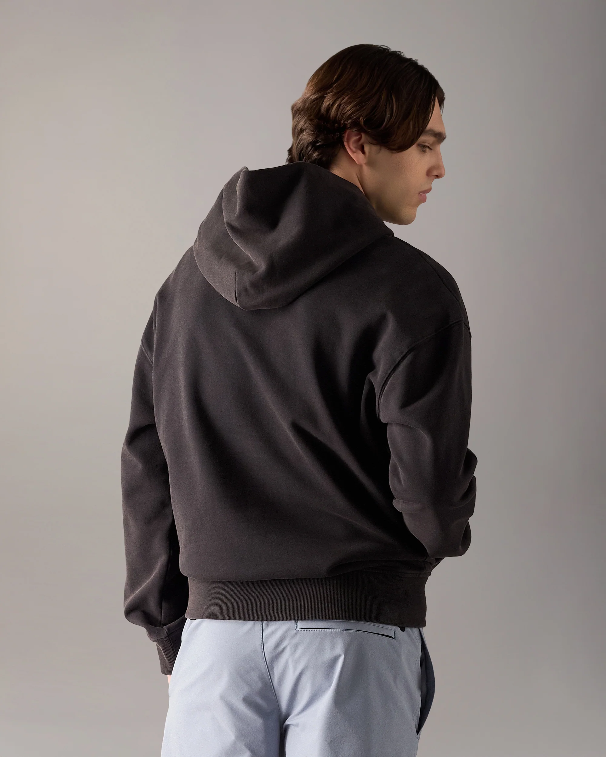 TRUE NORTH HOODIE-BLACK - Image 3